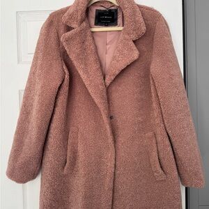 Lucky Brand Blush Teddy Jacket